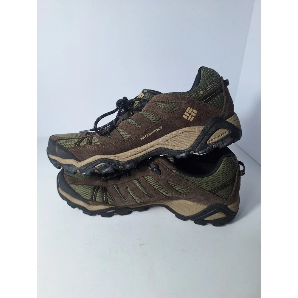 Columbia Men's Size 13 Charter Oak Waterproof Omnigrip Hiking Shoes YM1015-384
